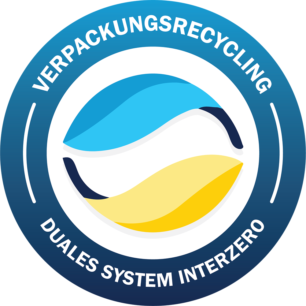 Verpackungen lizenziert – Duales System Interzero